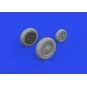 J-35 Draken wheels Type 2 1/48 HASEGAWA, 1/48 - Eduard Accessories ...