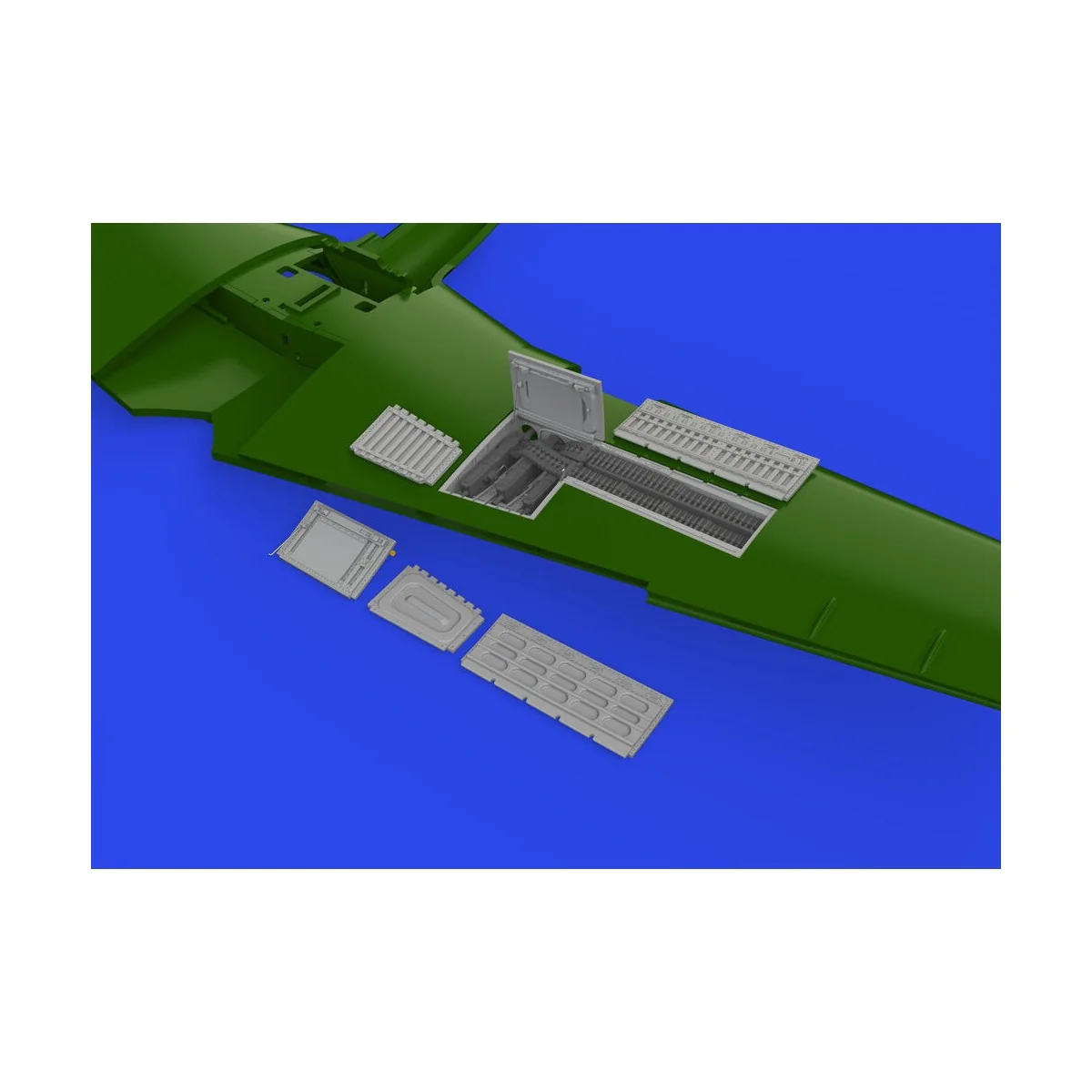 P-51D gun bays PRINT, 1/72 - Eduard Accessories 672379