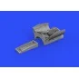 F-16C wheel bays early PRINT 1/48 KINETIC, 1/48 - Eduard Accessorie...