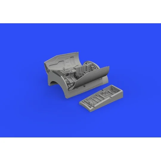 F-16C wheel bays early PRINT 1/48 KINETIC, 1/48 - Eduard Accessorie...