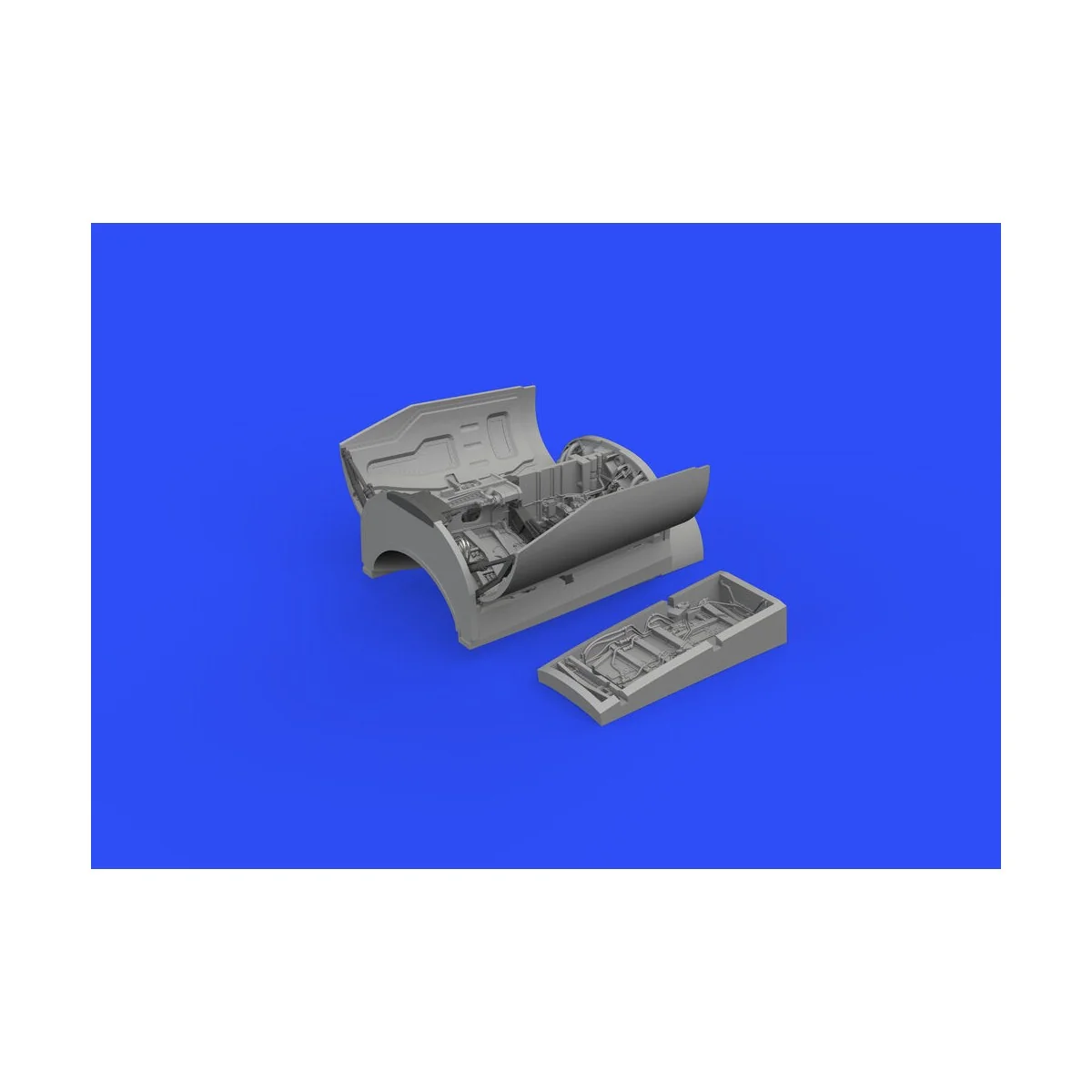 F-16C wheel bays early PRINT 1/48 KINETIC, 1/48 - Eduard Accessorie...