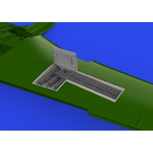 P-51D gun bays PRINT, 1/72 - Eduard Accessories 672379