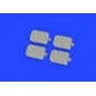 Su-25 airbrakes early PRINT 1/48 ZVEZDA, 1/48 - Eduard Accessories ...