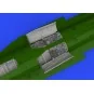 F-16C wheel bays early PRINT 1/48 KINETIC, 1/48 - Eduard Accessorie...