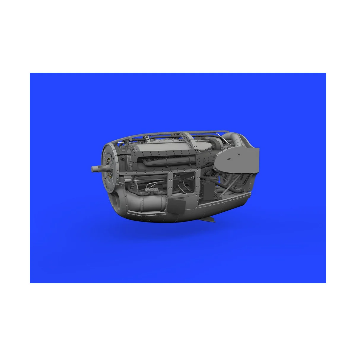 P-38J right engine PRINT 1/48 TAMIYA, 1/48 - Eduard Accessories 648982