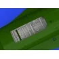 F-16C wheel bays early PRINT 1/48 KINETIC, 1/48 - Eduard Accessorie...
