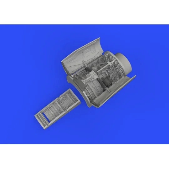 F-16C wheel bays early PRINT 1/48 KINETIC, 1/48 - Eduard Accessorie...