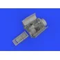 F-16C wheel bays early PRINT 1/48 KINETIC, 1/48 - Eduard Accessorie...