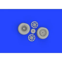 F4U wheels 1/48 MAGIC FACTORY, 1/48 - Eduard Accessories 648985 2