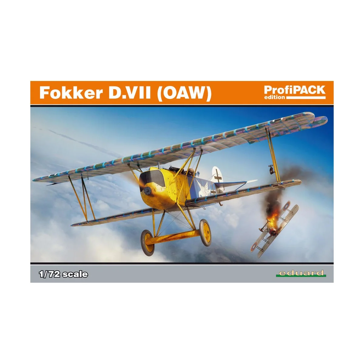 Fokker D.VII (OAW), Profipack, 1/72 - Eduard Plastic Kits 70131