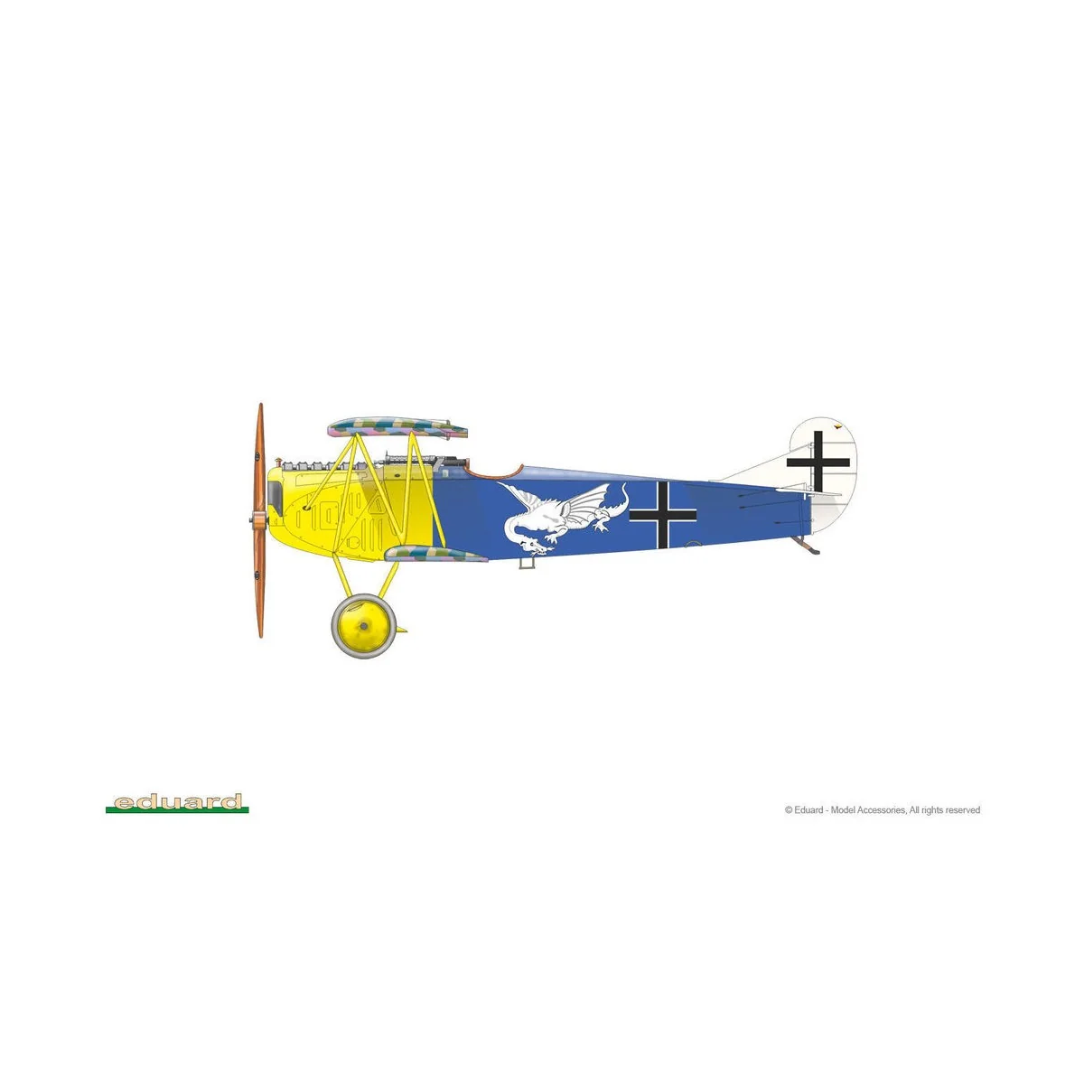 Fokker D.VII (OAW), Profipack, 1/72 - Eduard Plastic Kits 70131