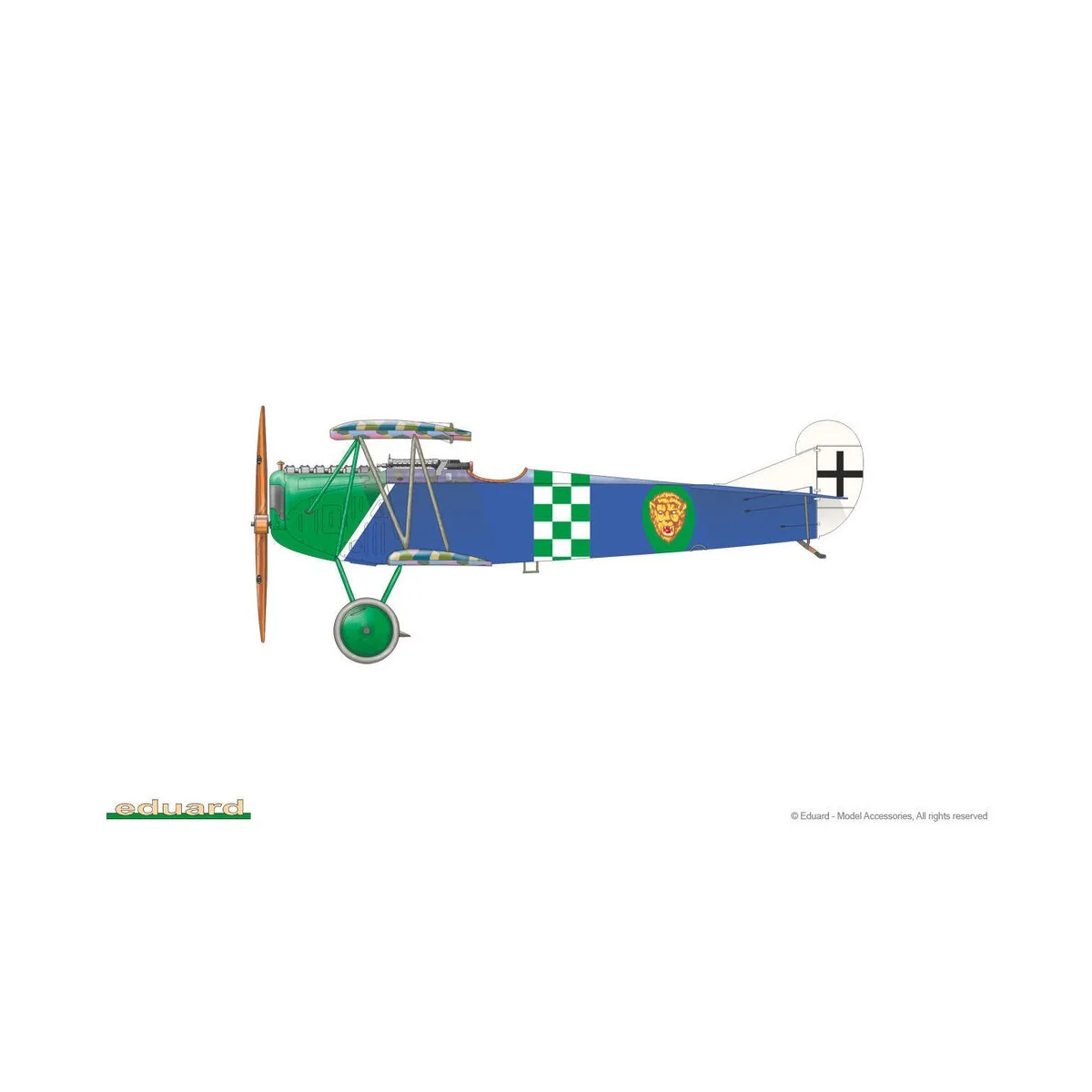 Fokker D.VII (OAW), Profipack, 1/72 - Eduard Plastic Kits 70131