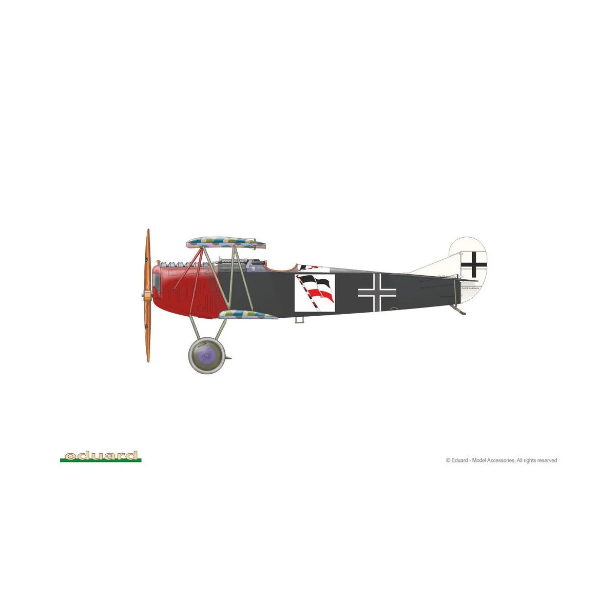 Fokker D.VII (OAW), Profipack, 1/72 - Eduard Plastic Kits 70131