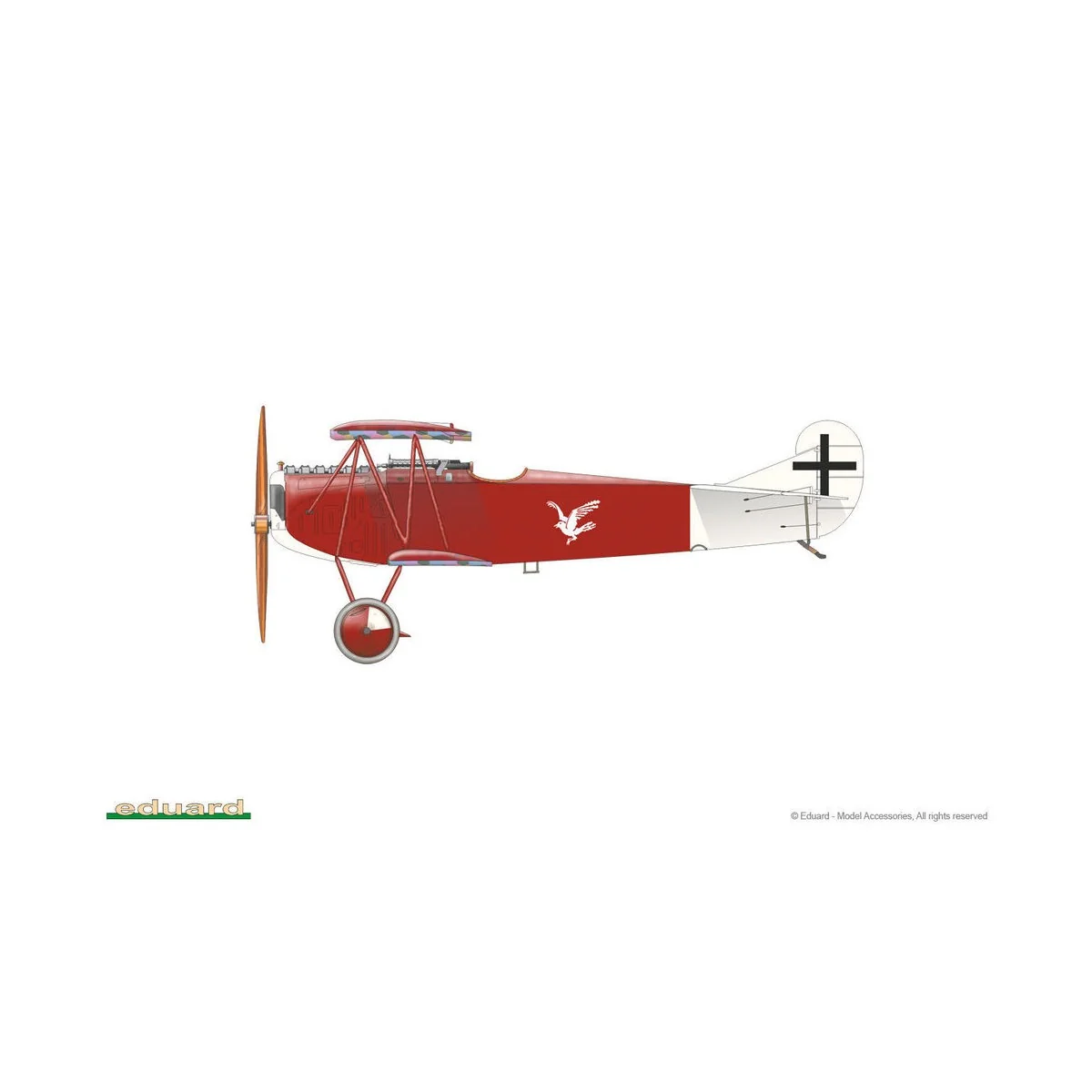 Fokker D.VII (OAW), Profipack, 1/72 - Eduard Plastic Kits 70131
