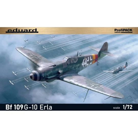 Bf 109G-10 ERLA EDUARD-PROFIPACK, 1/72 - Eduard Plastic Kits 70162