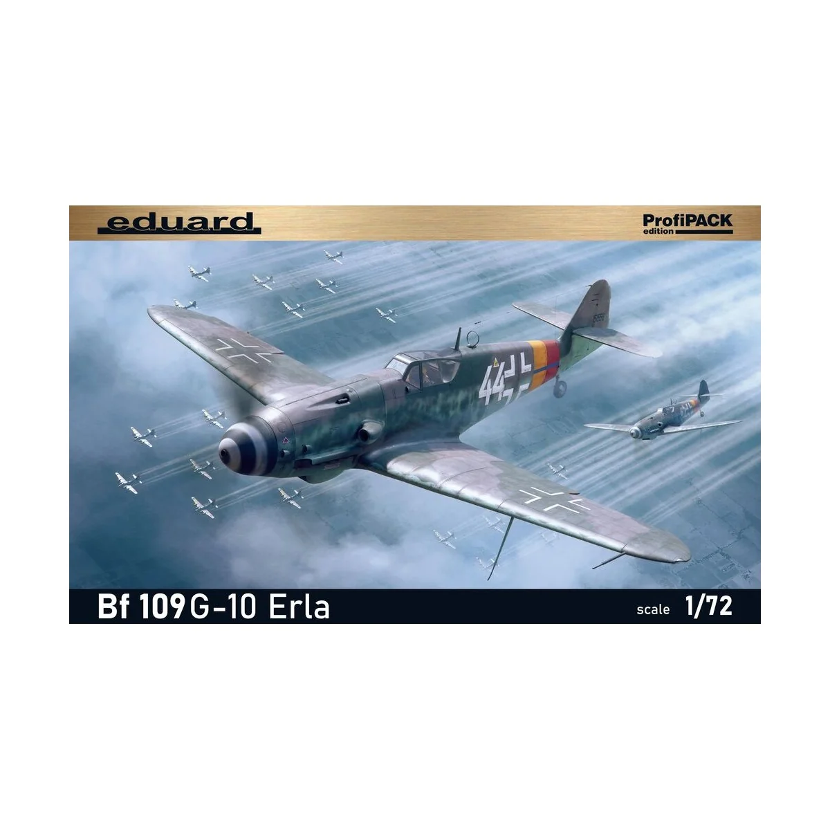 Bf 109G-10 ERLA EDUARD-PROFIPACK, 1/72 - Eduard Plastic Kits 70162