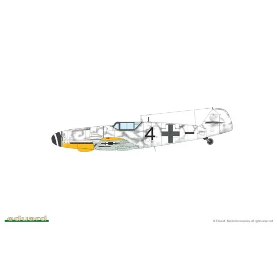 Bf 109G-6, 1/72 - Eduard Plastic Kits 70159