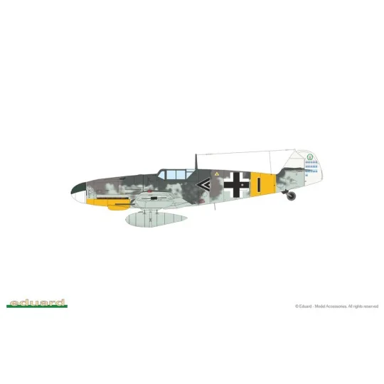 Bf 109G-6, 1/72 - Eduard Plastic Kits 70159