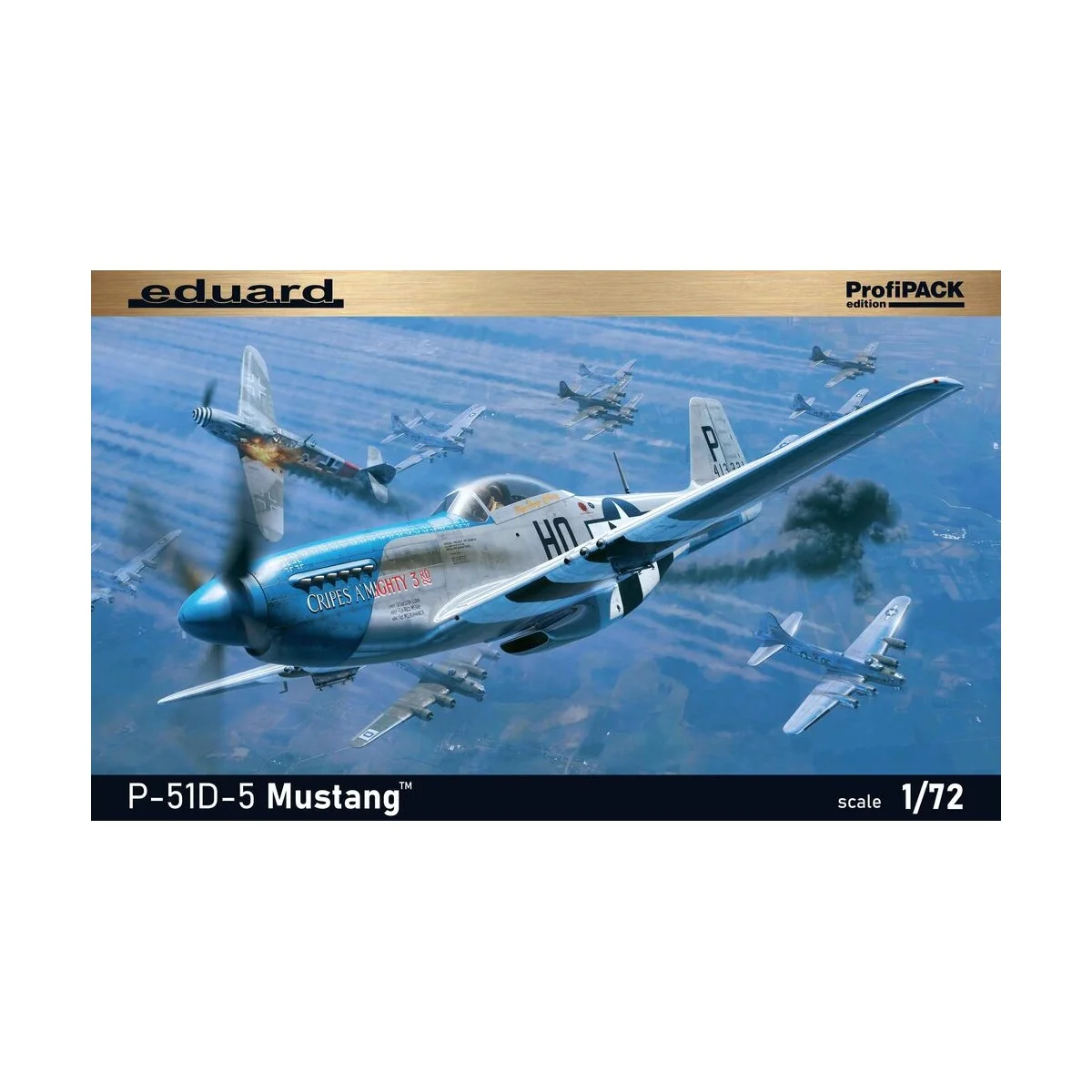 P-51D-5 Mustang EDUARD-PROFIPACK, 1/72 - Eduard Plastic Kits 70171