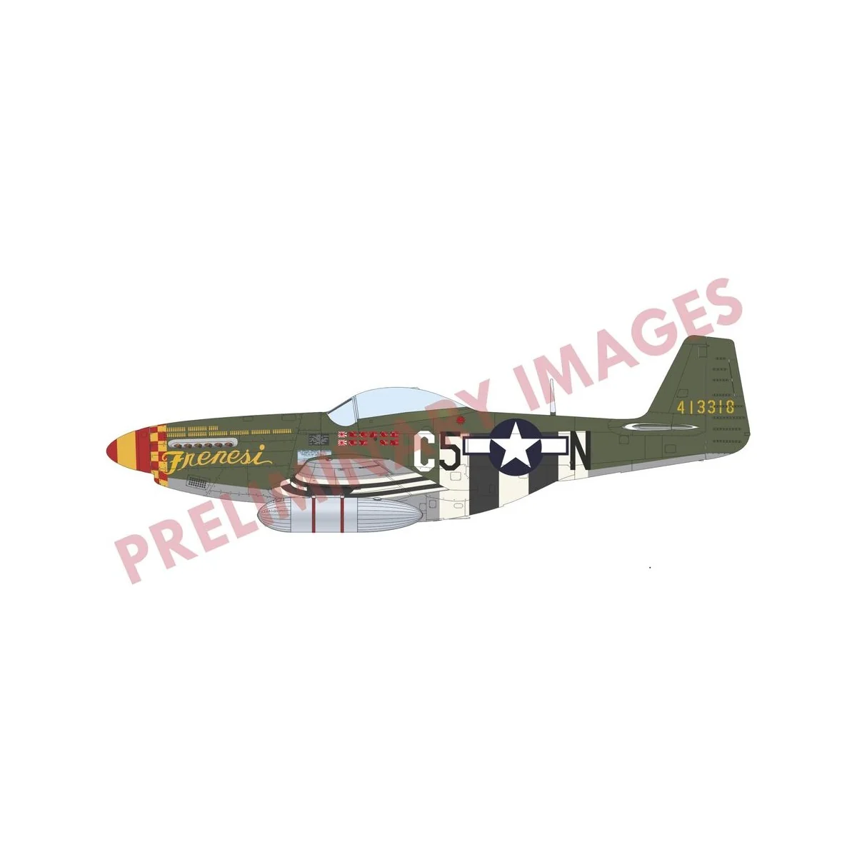 P-51D-5 Mustang EDUARD-PROFIPACK, 1/72 - Eduard Plastic Kits 70171