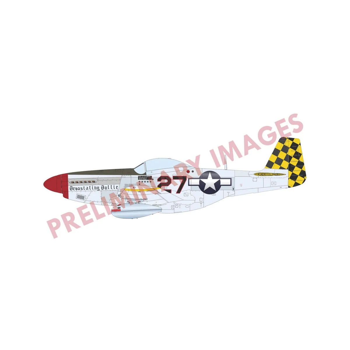 P-51D-5 Mustang EDUARD-PROFIPACK, 1/72 - Eduard Plastic Kits 70171