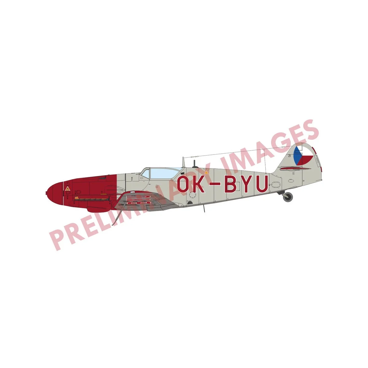 Bf 109G-10 WNF/Diana EDUARD-PROFIPACK, 1/72 - Eduard Plastic Kits 7...