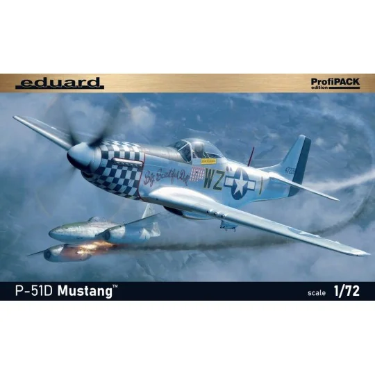 P-51D Mustang EDUARD-PROFIPACK, 1/72 - Eduard Plastic Kits 70173