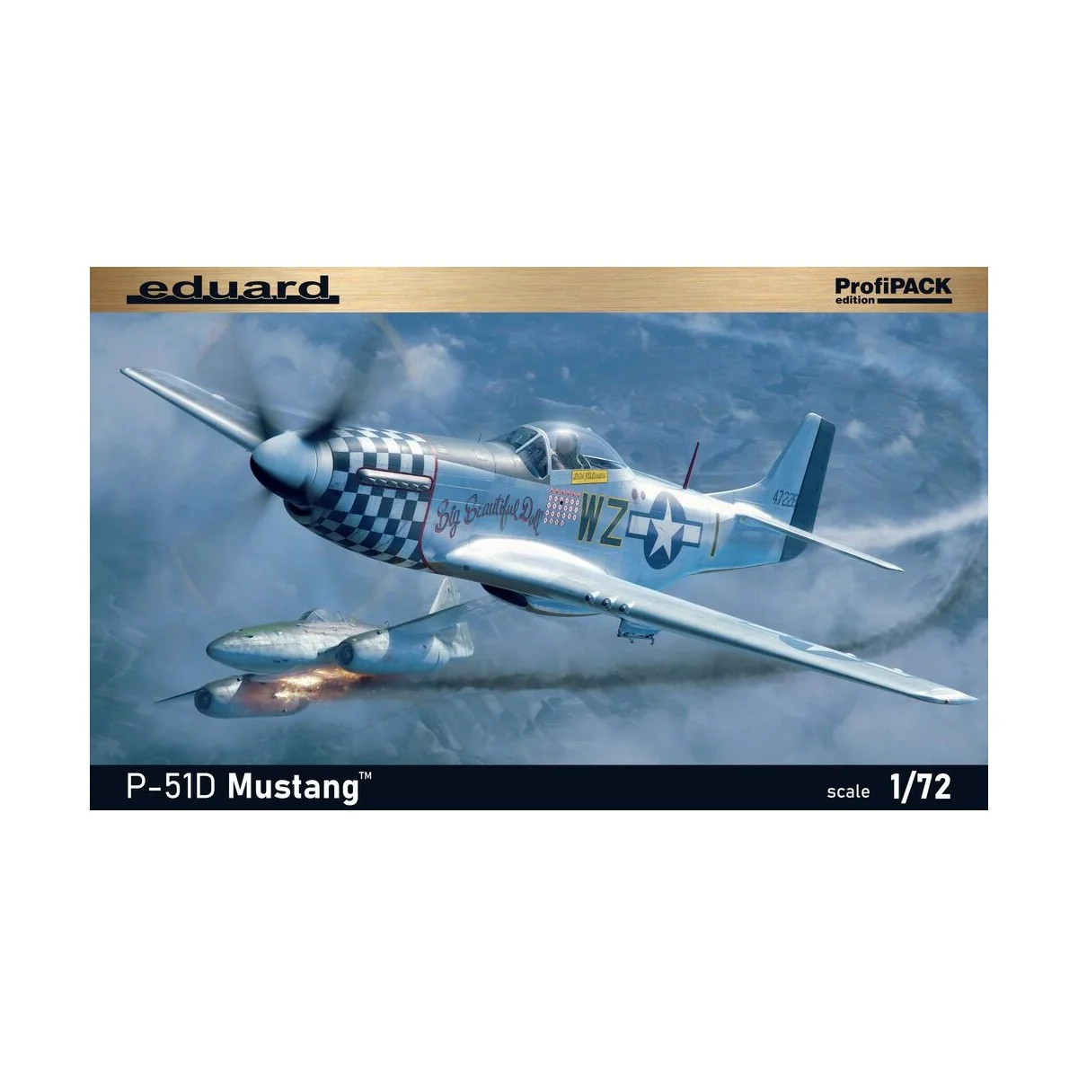 P-51D Mustang EDUARD-PROFIPACK, 1/72 - Eduard Plastic Kits 70173