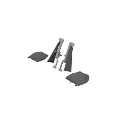 P-51D undercarriage legs PRINT EDUARD, 1/72 - Eduard Accessories 67...