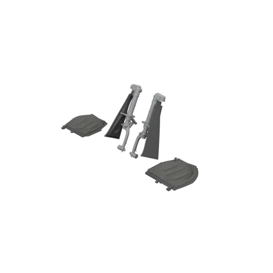 P-51D undercarriage legs PRINT EDUARD - Eduard Accessories 672384