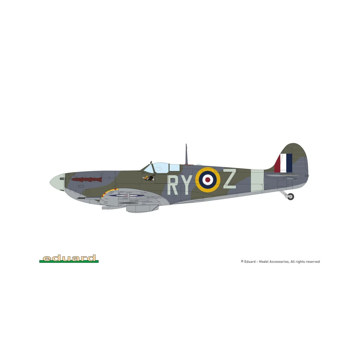 Spitfire Mk.Vb early, 1/72 - Eduard Plastic Kits 70205