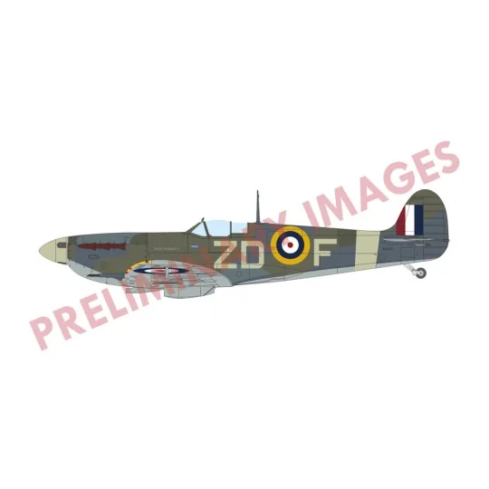 Spitfire Mk.Vb mid, 1/72 - Eduard Plastic Kits 70206