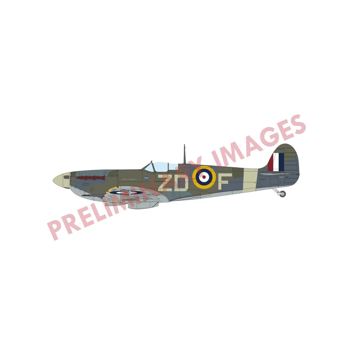 Spitfire Mk.Vb mid, 1/72 - Eduard Plastic Kits 70206
