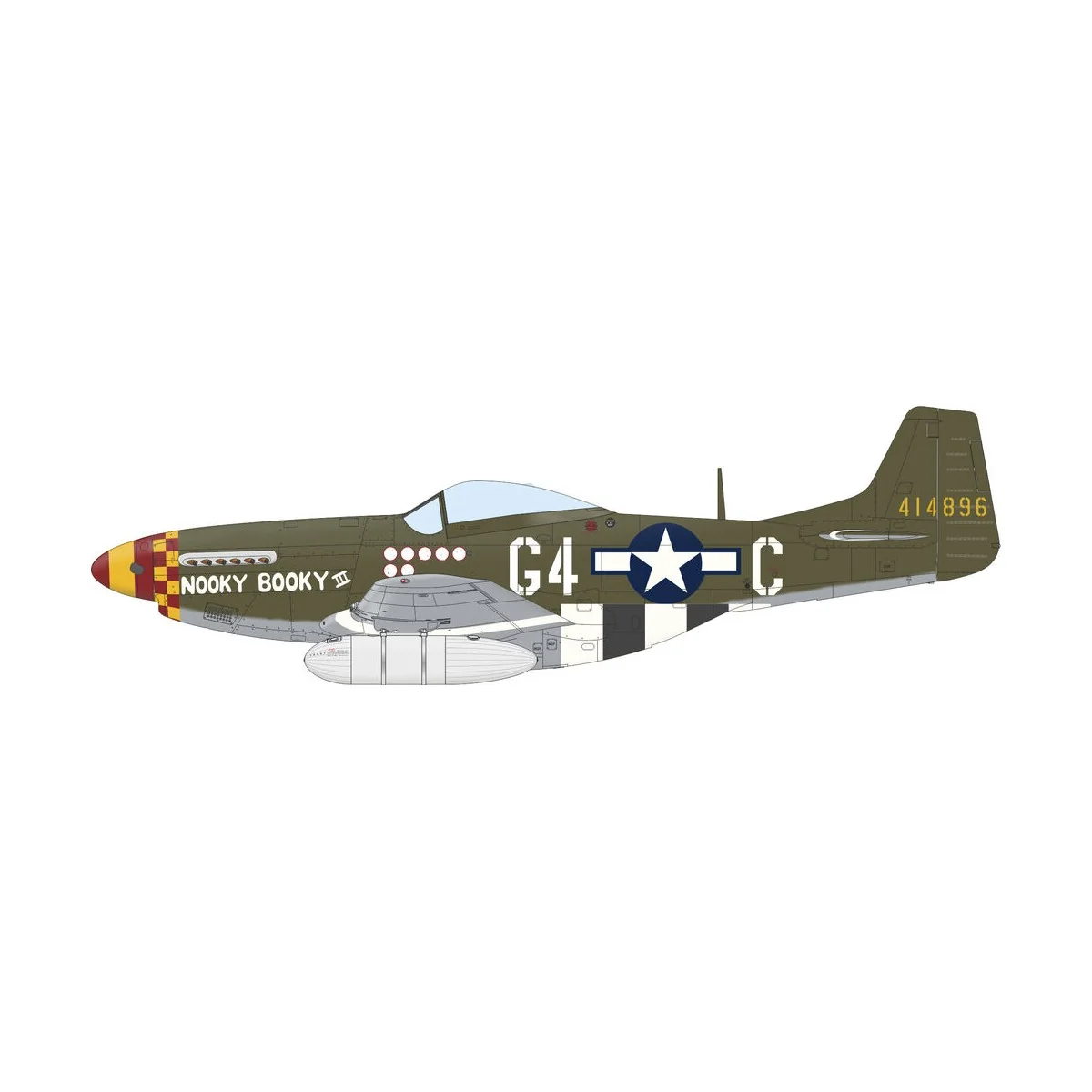 P-51D Mustang EDUARD-PROFIPACK, 1/72 - Eduard Plastic Kits 70173