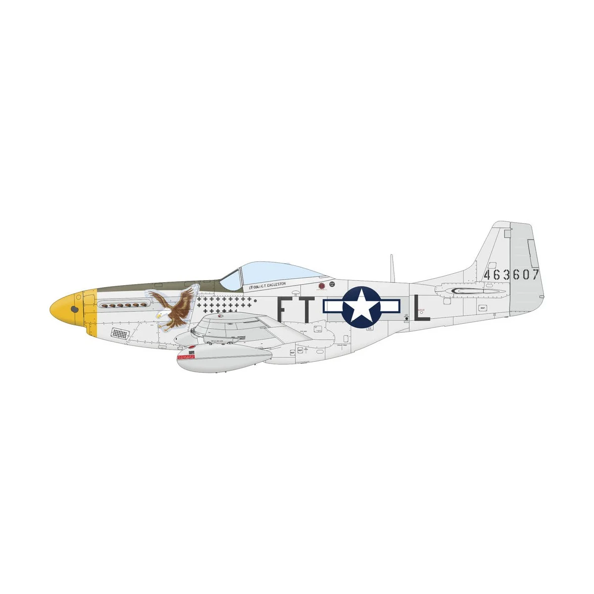 P-51D Mustang EDUARD-PROFIPACK, 1/72 - Eduard Plastic Kits 70173