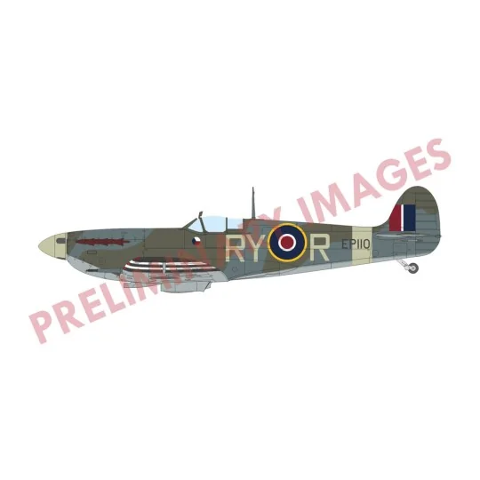 Spitfire Mk.Vb mid, 1/72 - Eduard Plastic Kits 70206