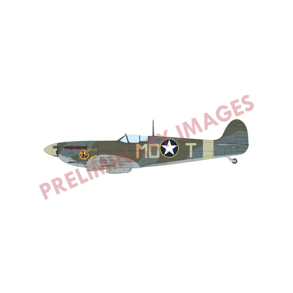 Spitfire Mk.Vb mid, 1/72 - Eduard Plastic Kits 70206