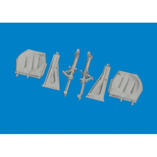 P-51D undercarriage legs PRINT EDUARD, 1/72 - Eduard Accessories 67...