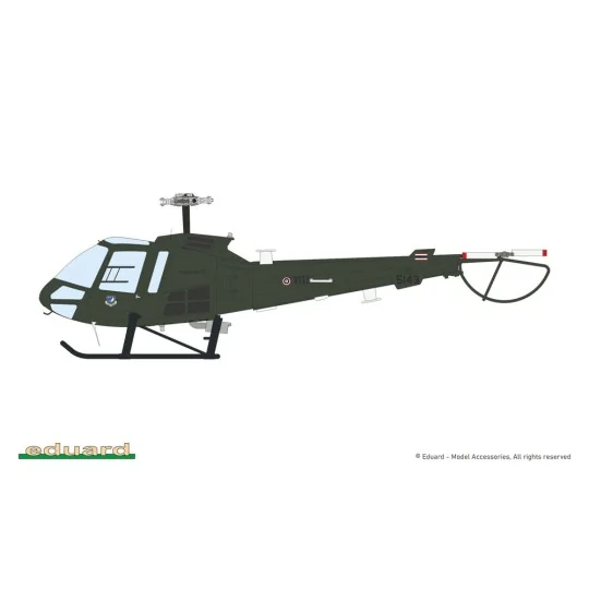 ENSTROM 480, 1/72 - Eduard Plastic Kits 972012