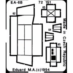EA-6B Prowler, 1/72 - Eduard Accessories 72151 2