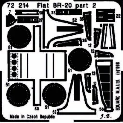 Fiat Br-20, 1/72 - Eduard Accessories 72214 2