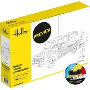 STARTER KIT Citroen Mehari Gendarmerie - Heller 58702