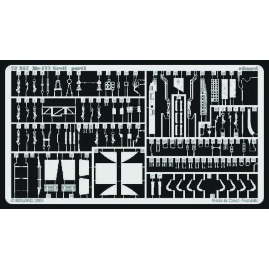 Heinkel He-177 Greif, 1/72 - Eduard Accessories 72357