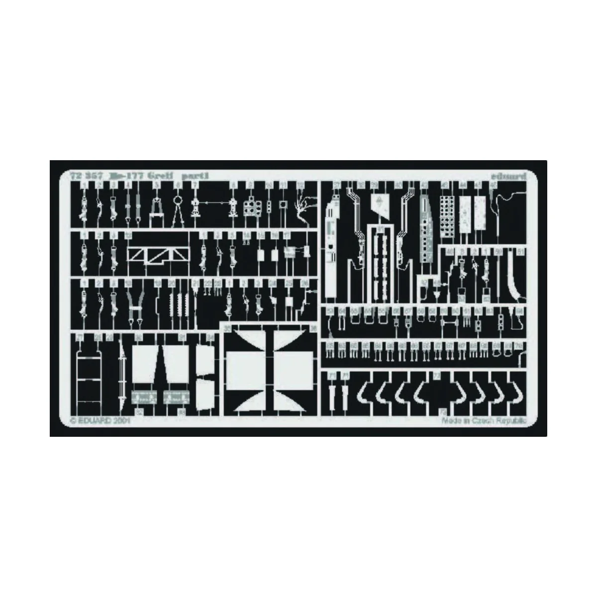 Heinkel He-177 Greif, 1/72 - Eduard Accessories 72357