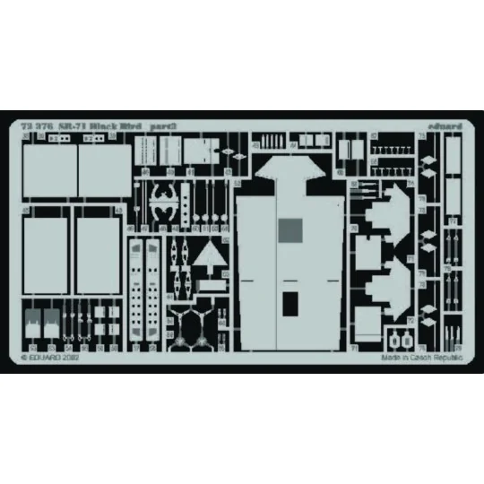 SR-71 Black Bird, 1/72 - Eduard Accessories 72376