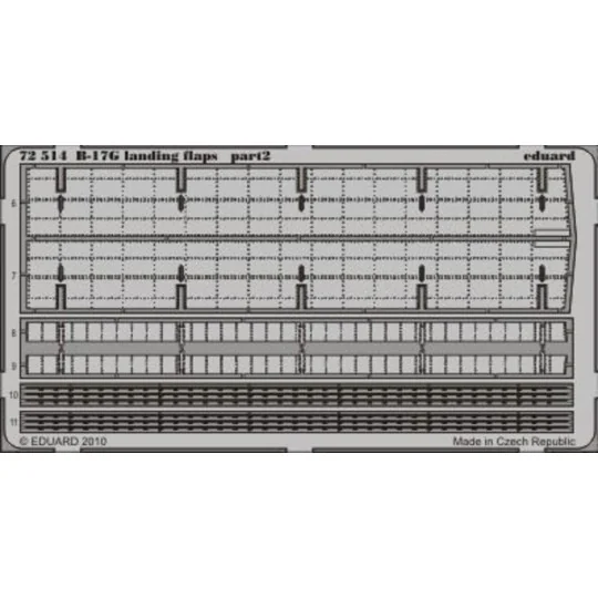 B-17G landing flaps for Revell, 1/72 - Eduard Accessories 72514