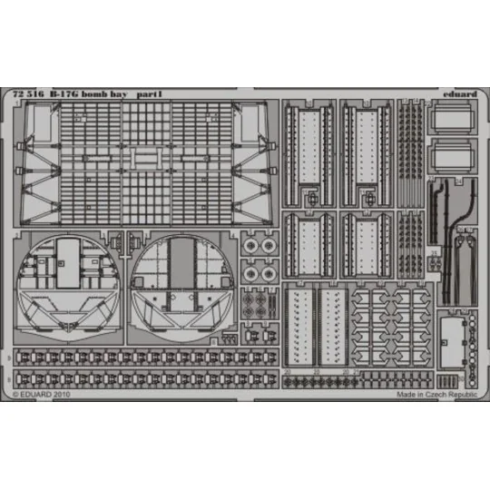 B-17G bomb bay for Revell, 1/72 - Eduard Accessories 72516
