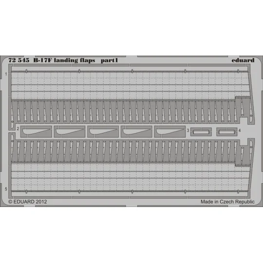 B-17F landing flaps for Revell, 1/72 - Eduard Accessories 72545