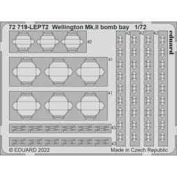 Wellington Mk.II bomb bay for AIRFIX, 1/72 - Eduard Accessories 72719 2