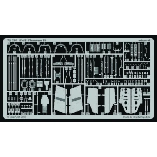 F-4E Phantom II, 1/72 - Eduard Accessories 73201
